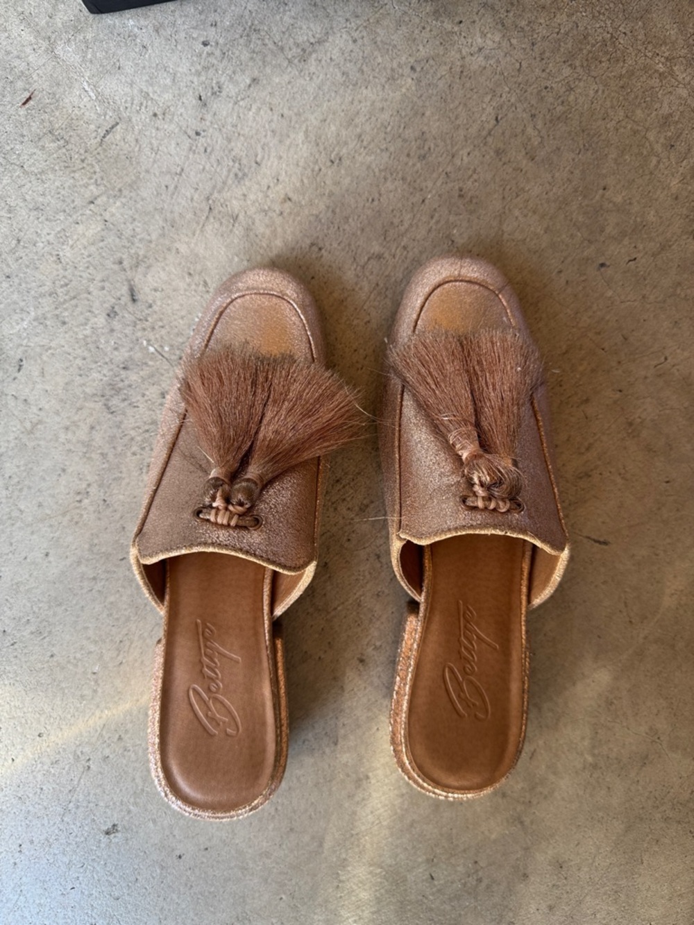 Bettye Tassel Mule Slides